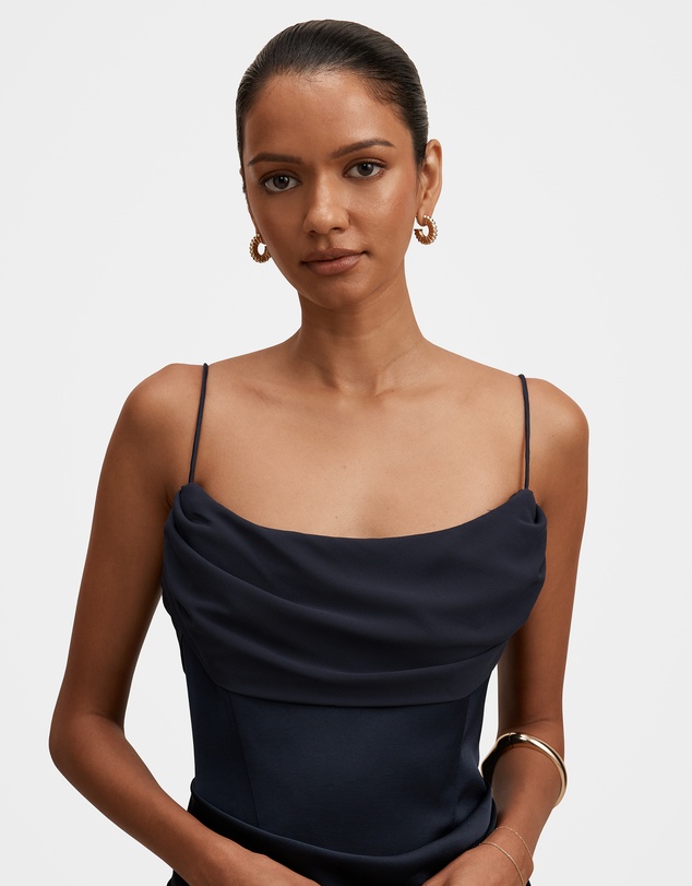Forever New Petite - Claudia Petite Corset Maxi Dress