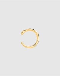 Najo - Dune Small Yellow Gold Ear Cuff