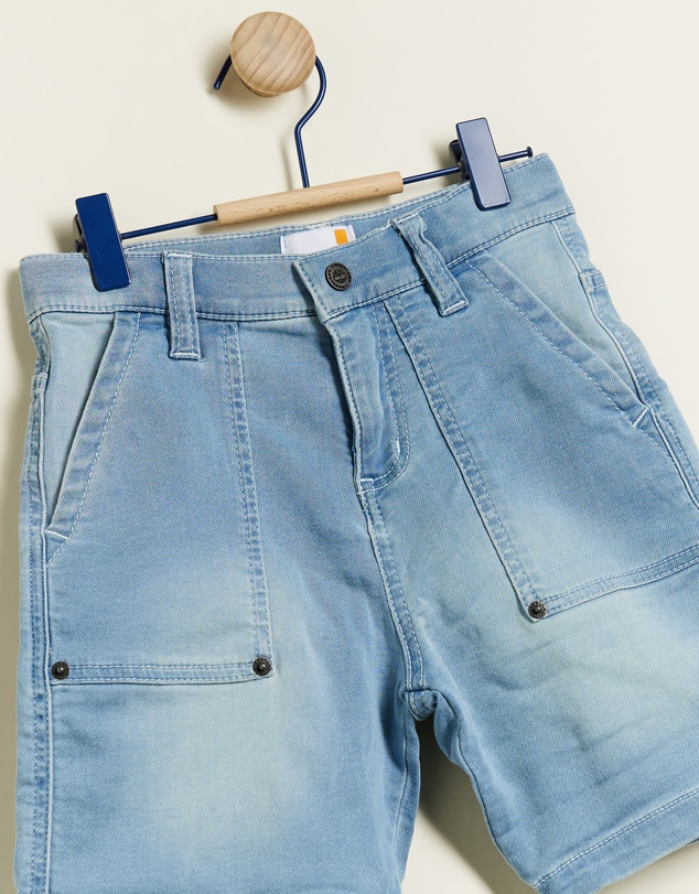 Timberland - Denim Bermuda Shorts - Kids-Teens