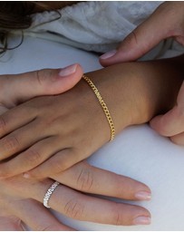 SAINT VALENTINE - MUM Chain Bracelet - Gold