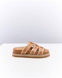 Walnut Melbourne - Iva Leather Slide