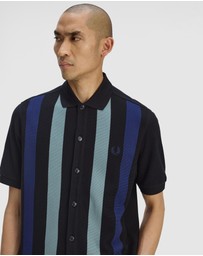 Fred Perry - Vertical Stripe Polo Shirt