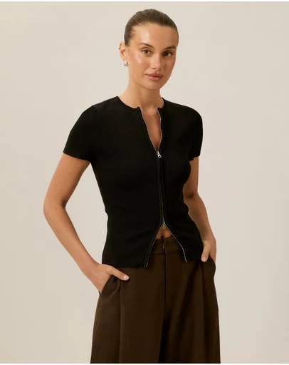 Tussah - Mattie Ribbed Knit Top