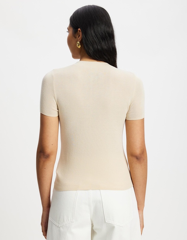 Grace Willow - Harriet Wool Knit T-Shirt