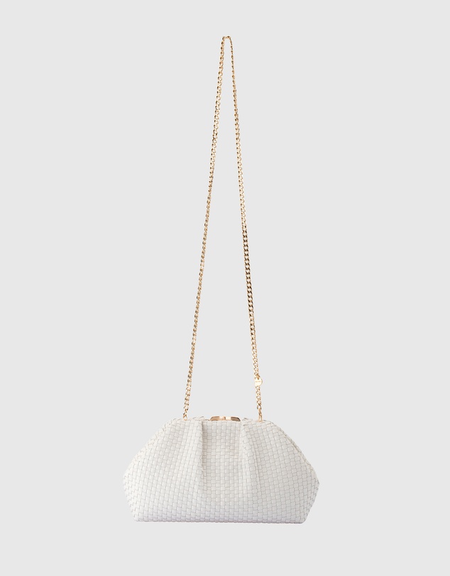 Olga Berg - Martinique Woven Clutch