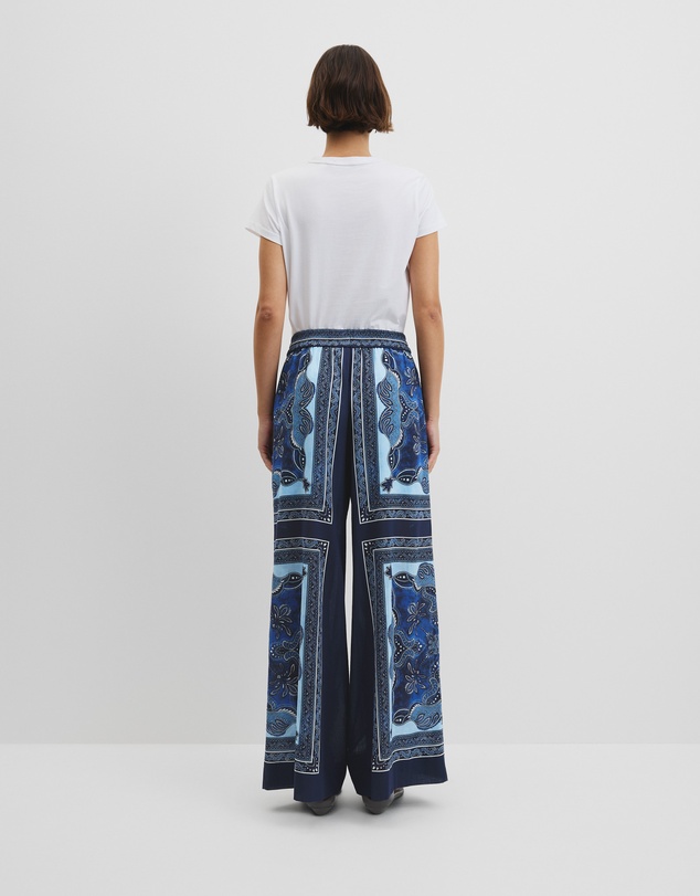 Country Road - Scarf Print Pull-on Pant