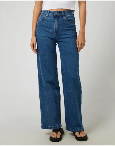 All About Eve - Jacqui Wide Leg Heritage Blue