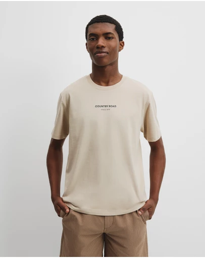 Country Road - Australian Cotton Modern Logo T-shirt