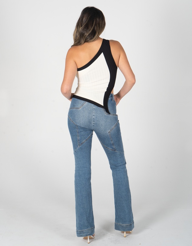 Lydan The Label - Luna One Shoulder Top