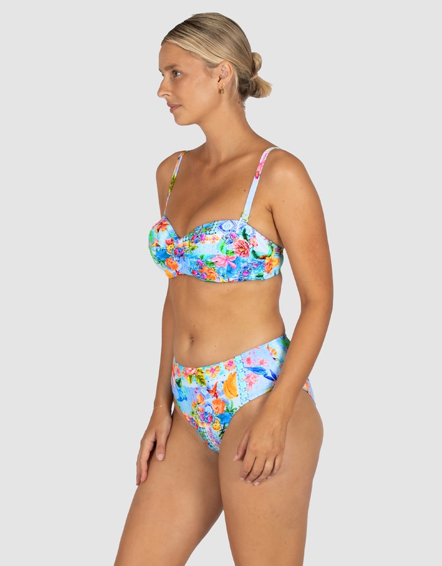 Baku Swimwear - Sardinia D-DD Cup Twist Bandeau Bikini Bra Top