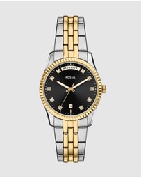 Fossil - Scarlette Two Tone Analogue Watch