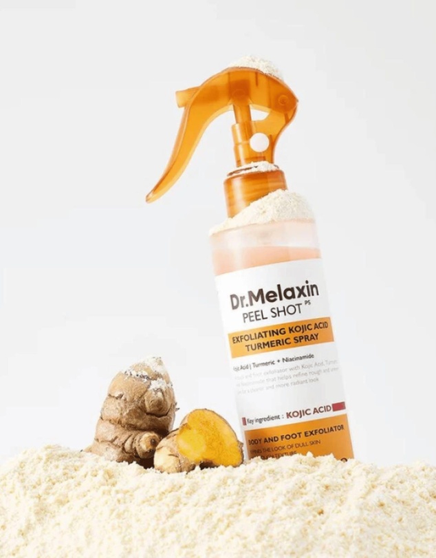 Dr Melaxin - Peel Shot Exfoliating Kojic Acid Turmeric Spray 200ml