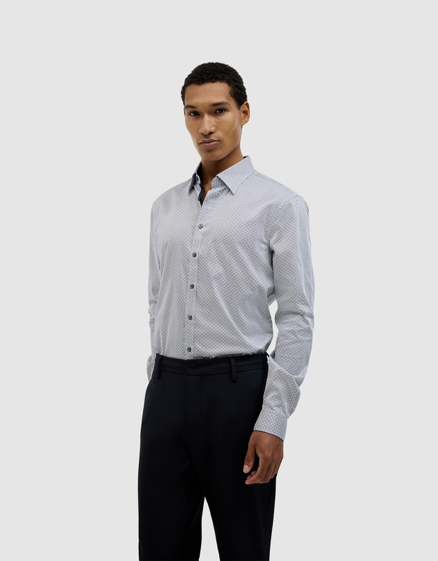 Politix - Asher Modern Geo Shirt