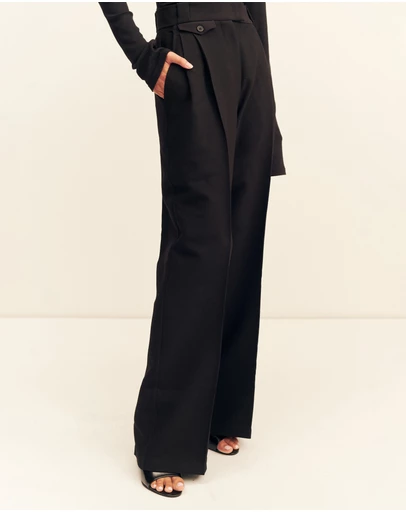 Shona Joy - Irena High-Waisted Tailored Pants