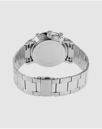 Fossil - Neutra Silver-Tone Chronograph Watch FS5792