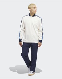 adidas Originals - Originals 3-Stripes 1/4 Zip Sweatshirt Mens