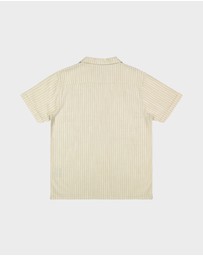 RVCA - Mens Mel G Moonlight Short Sleeve Shirt