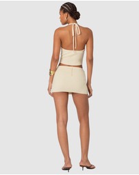 EDIKTED - Fiona Cinched Knit Top