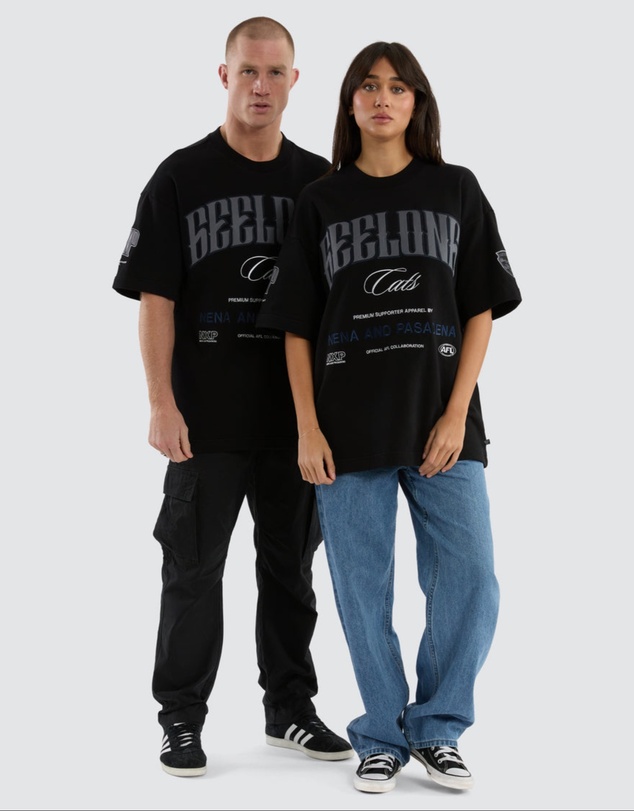 Nena & Pasadena - Geelong Game-On Loopback Tee