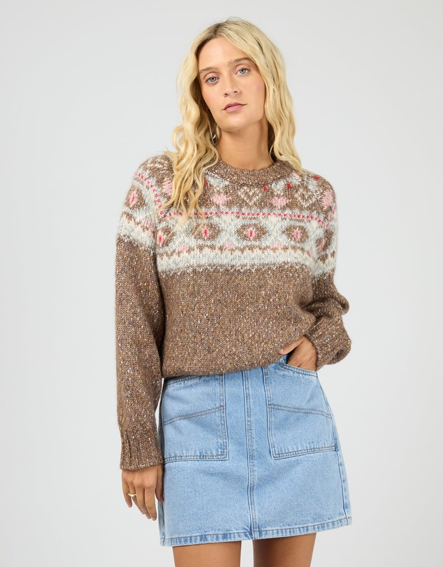 All About Eve - Tiva Knit Mocha