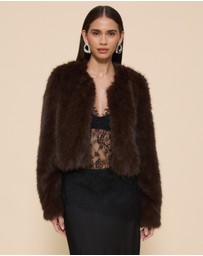 CHANCERY - Noel Faux Fur Jacket