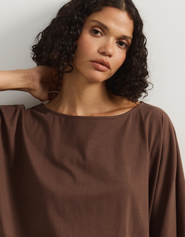 Atmos&Here - Wide Sleeve Boxy T-Shirt