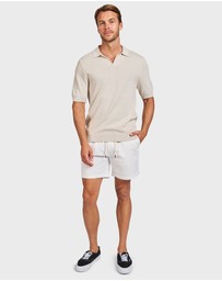 Academy Brand - Jonny Textured Knit Polo