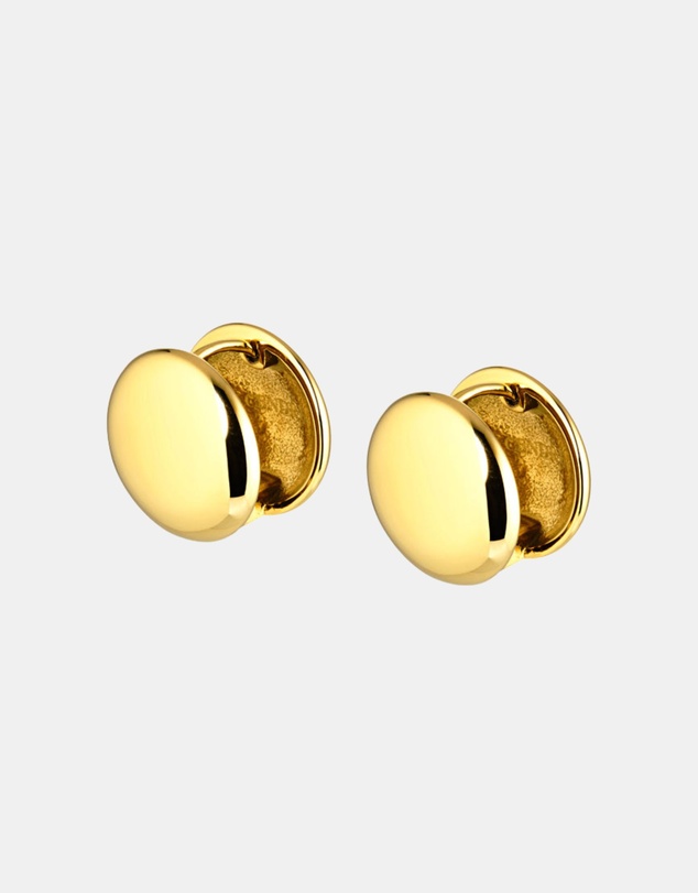CENDRE - Odilla Huggie Earrings