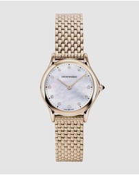 Emporio Armani - Gold-Tone Analogue Watch