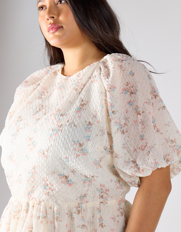 Glamorous - Tiered Smock Dress