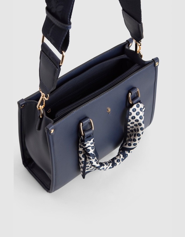Laura Jones - Small Tote Bag With Scarf