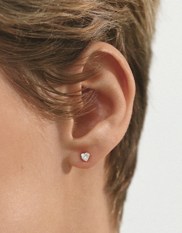 SAINT VALENTINE - True Love Butterfly Studs - Silver