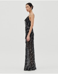 Third Form - Refract Bias Maxi Dress