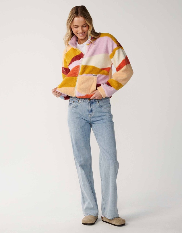 Rip Curl - Retro Swell Standard Zip Through Polar Fleece