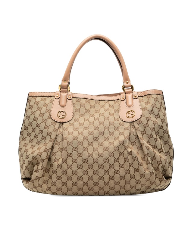 Pre-Loved by Azura Reborn - Pre-Loved Large GG Canvas Scarlett Tote