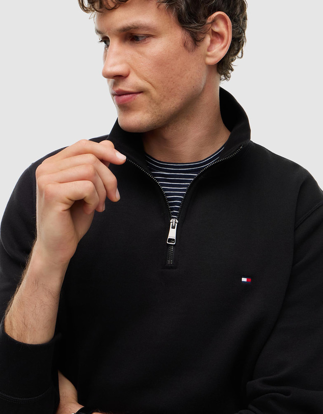 Tommy Hilfiger - Fleece Quarter-Zip Sweatshirt