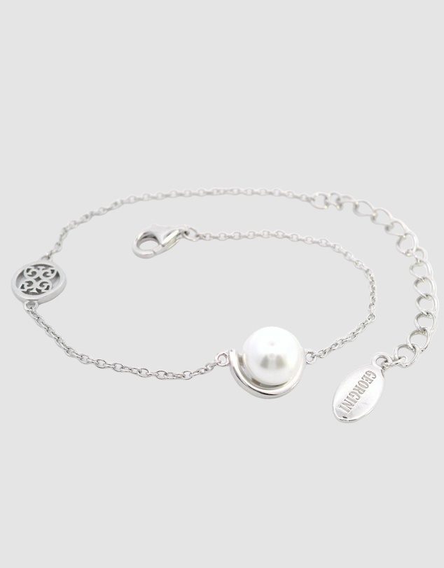 Georgini - Georgini Adagio Crescent Nine-2-Five Pearl Racelet Silver 15cm +4cm