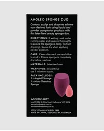 Adore Beauty - Angled Sponge Duo LIMITED EDITION