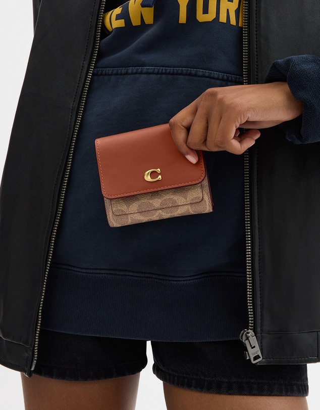 Coach - Mila Small Flap Wallet