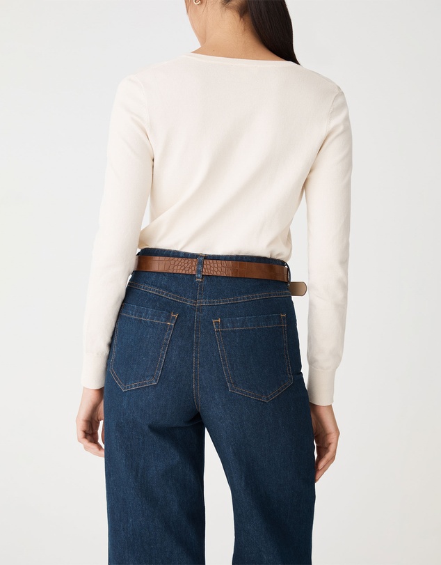 Forcast - Geneva Croc Belt