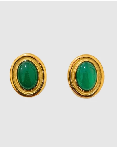 Izoa - Lola Stud Earrings