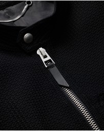 Calibre - Band Neck Zip Up Jacket Black