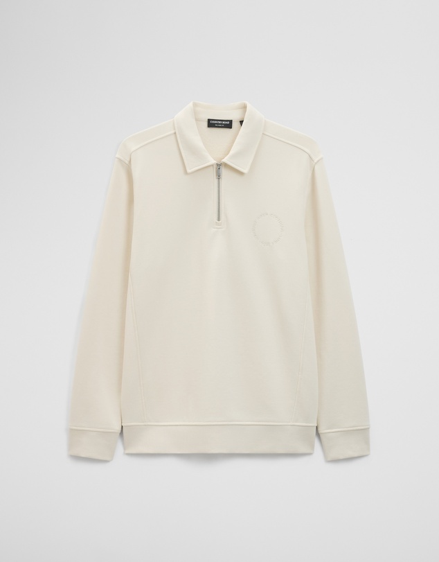 Country Road - Australian Cotton Long Sleeve Folded Collar Sweat