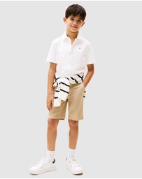 Tommy Hilfiger - Short Sleeve Oxford Shirt - Kids