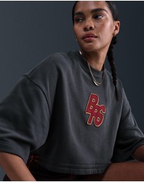 Nike - Sportswear Phoenix Fleece SS Cropped French Terry Top