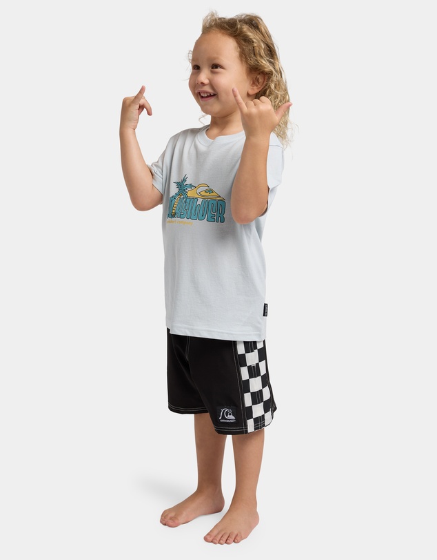 Quiksilver - Boys 2 to 7 Palm Time T-Shirt
