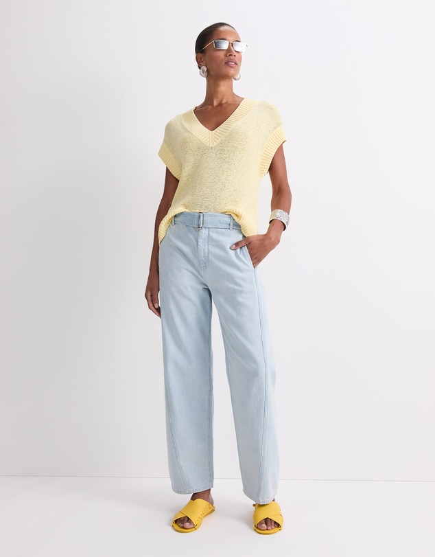 Sportscraft - Josie Tape Yarn V Neck Tank