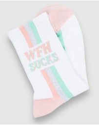 High Heel Jungle - WFH Sucks Socks