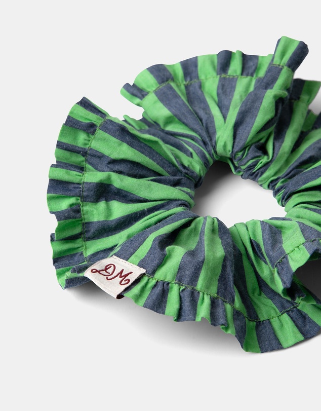 Damson Madder - Frill Edge Scrunchie
