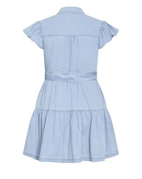 City Chic - Plus size Kelise Denim Mini Dress - light wash